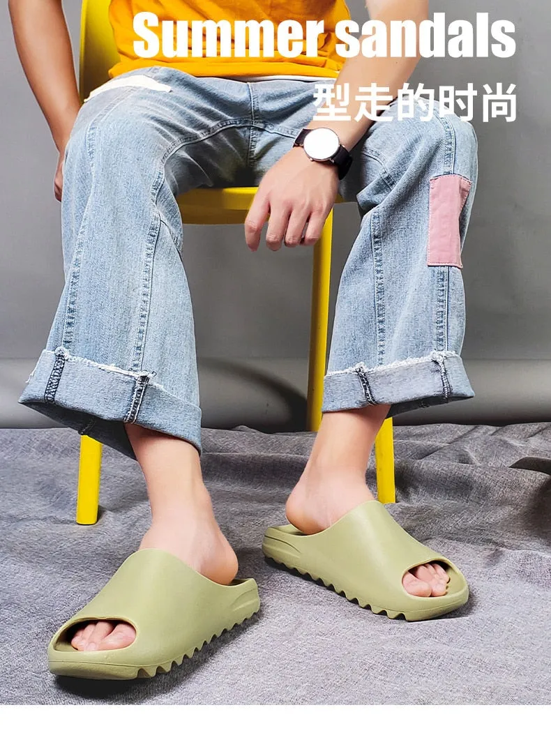 2024 Summer and spring foam unisex pillow slippers slides flip flops cloud slides