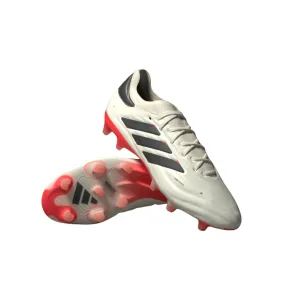Adidas - Copa Pure 2 Elite KT Firm Ground Soccer Cleats  - Ivory / Core Black / Solar Red