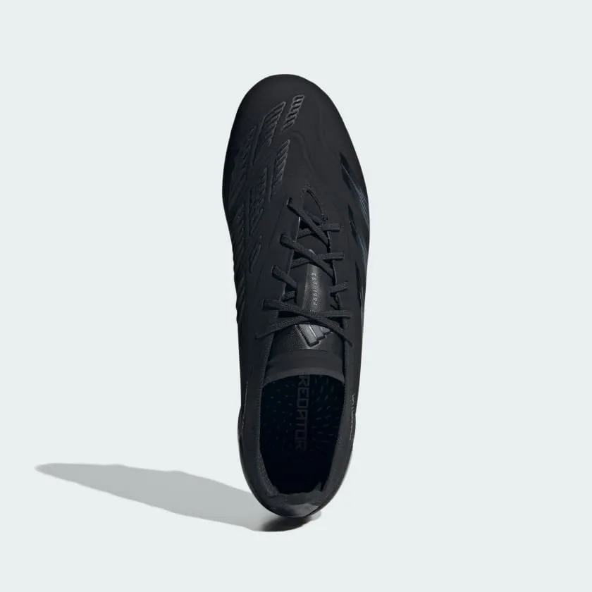 Adidas Predator Low Elite FG - Black/Carbon/Gold