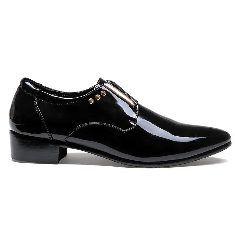 Angelo Ricci™ Glitter Formal Elegant Leather Shoes