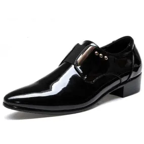 Angelo Ricci™ Glitter Formal Elegant Leather Shoes