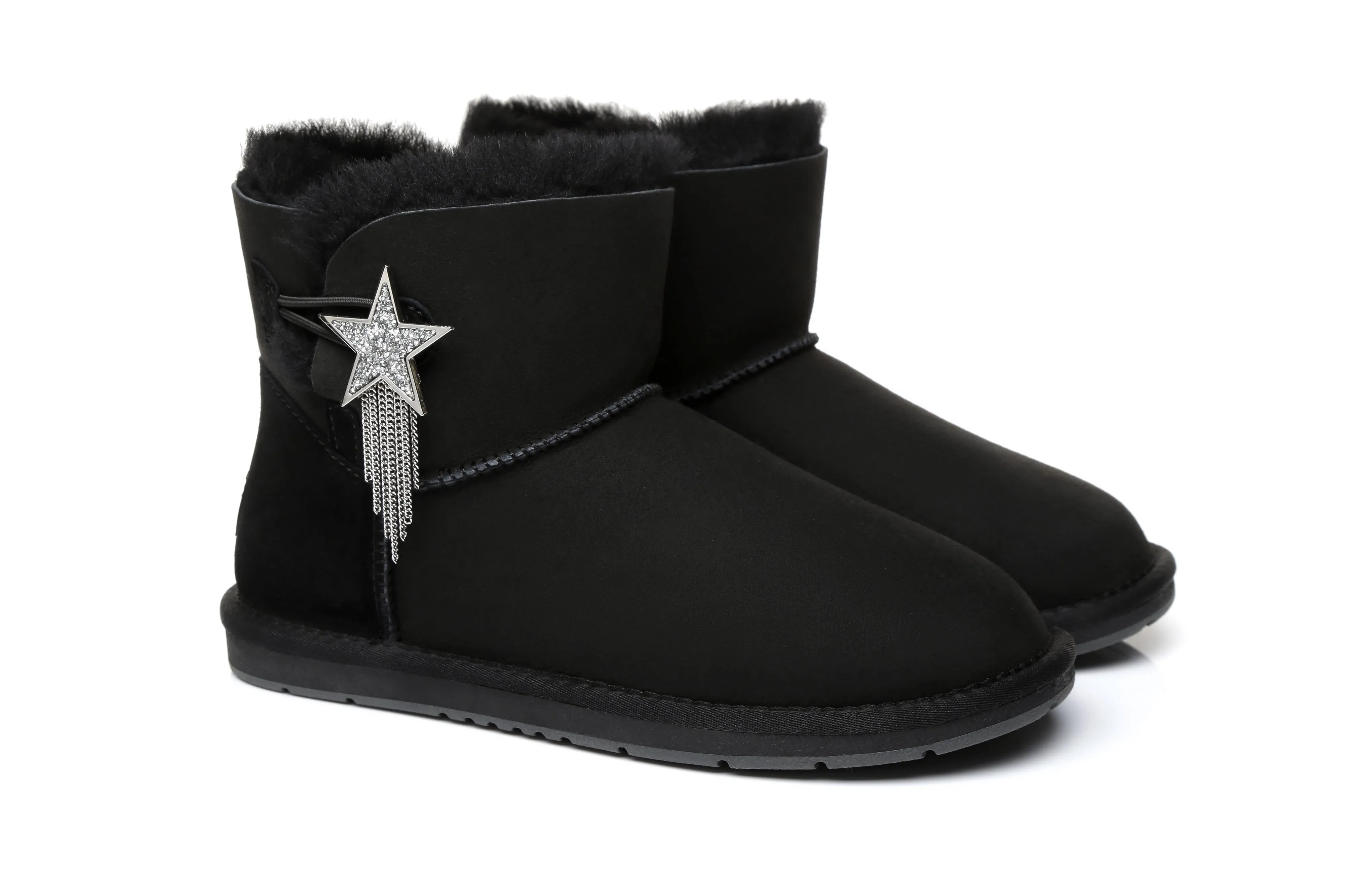 Australian Shepherd® UGG Meteor Mini Boots with Side Star Button