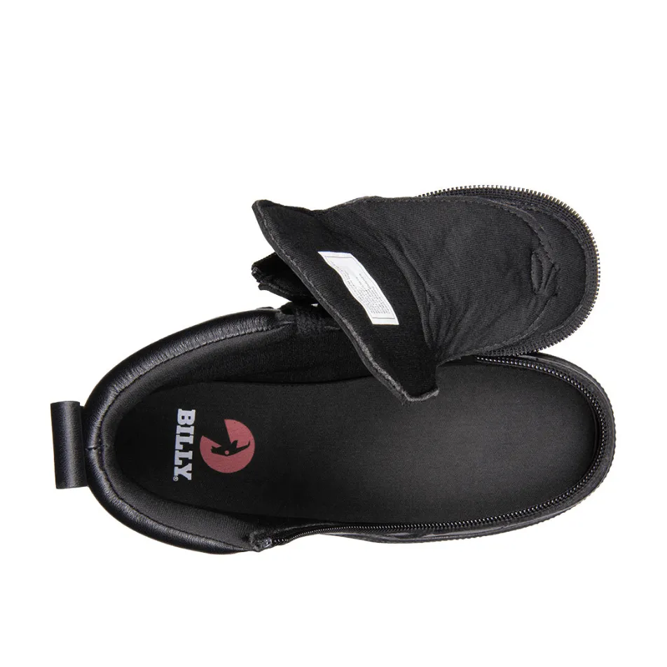 Billy Footwear - Black to the Floor Leather BILLY Classic Lace