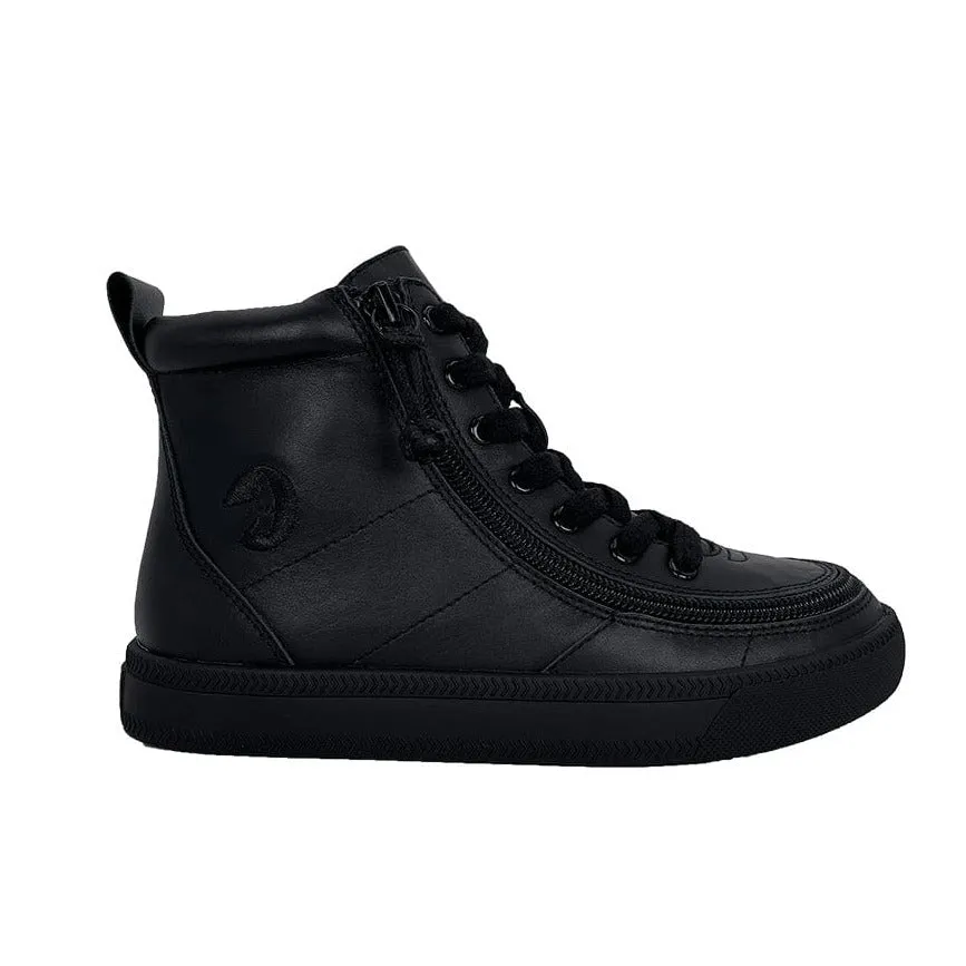 Billy Footwear - Black to the Floor Leather BILLY Classic Lace