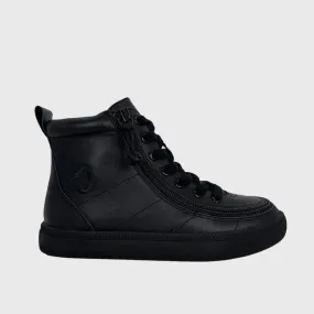 Billy Footwear - Black to the Floor Leather BILLY Classic Lace