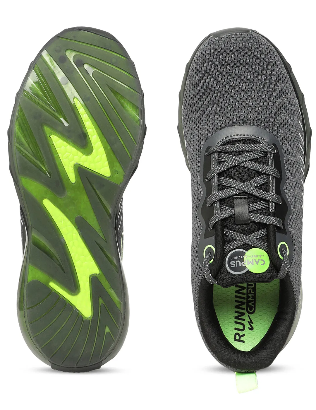CAMP-SPECTER Grey Men's Running Shoes