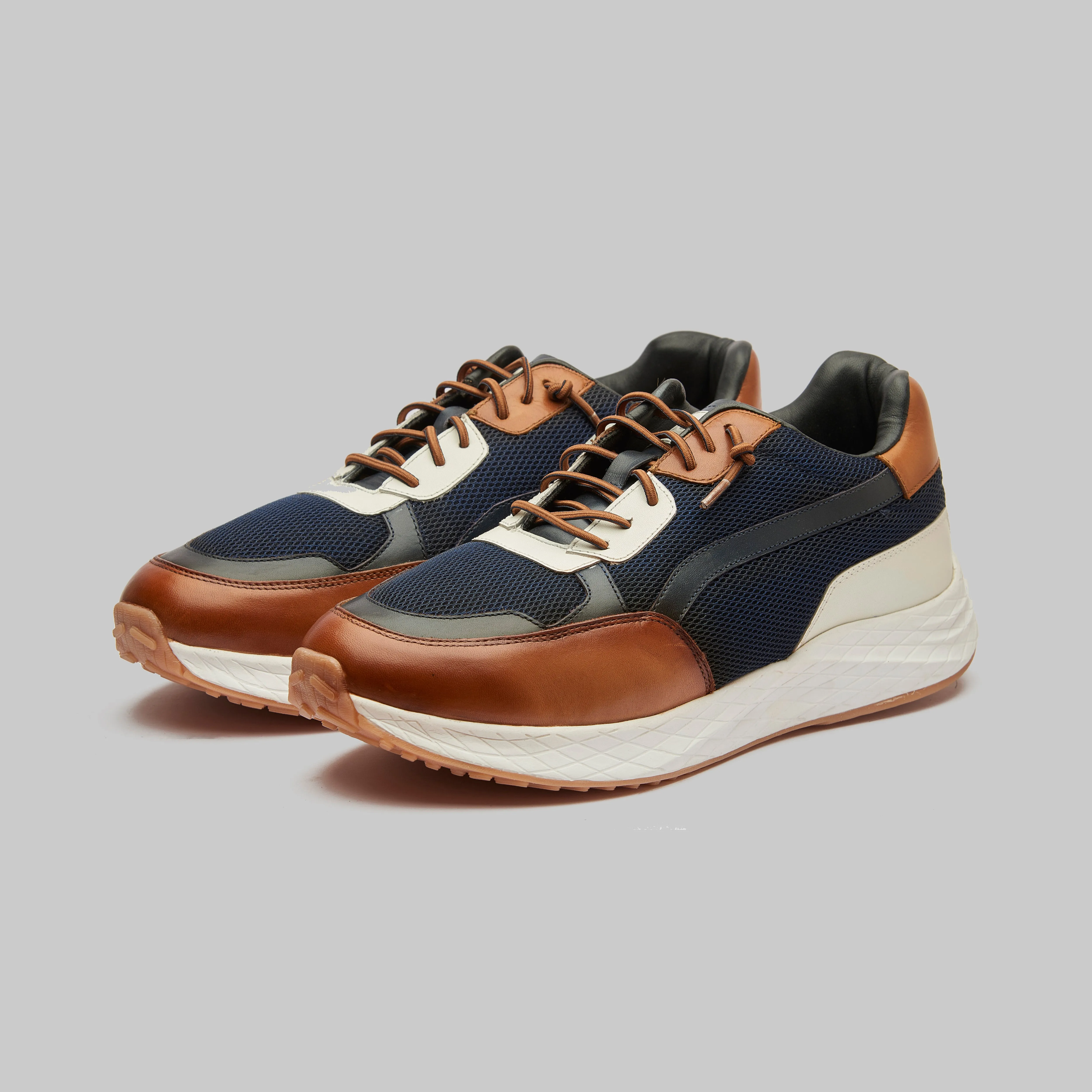 Comodo Men's Leather Sneakers