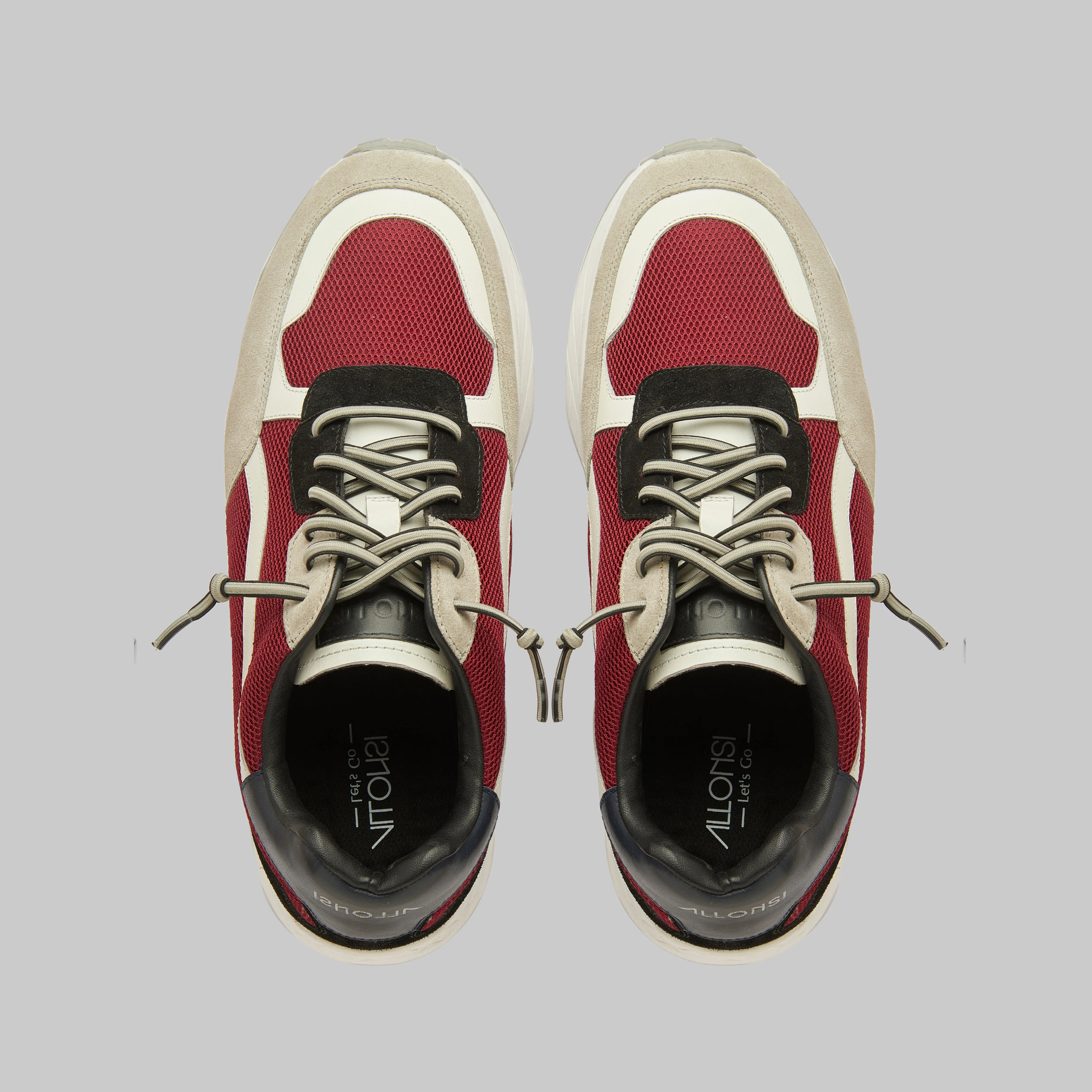 Comodo Men's Leather Sneakers