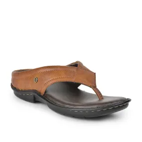 Coolers Tan Casual Slippers For Men AVN-08 By Liberty