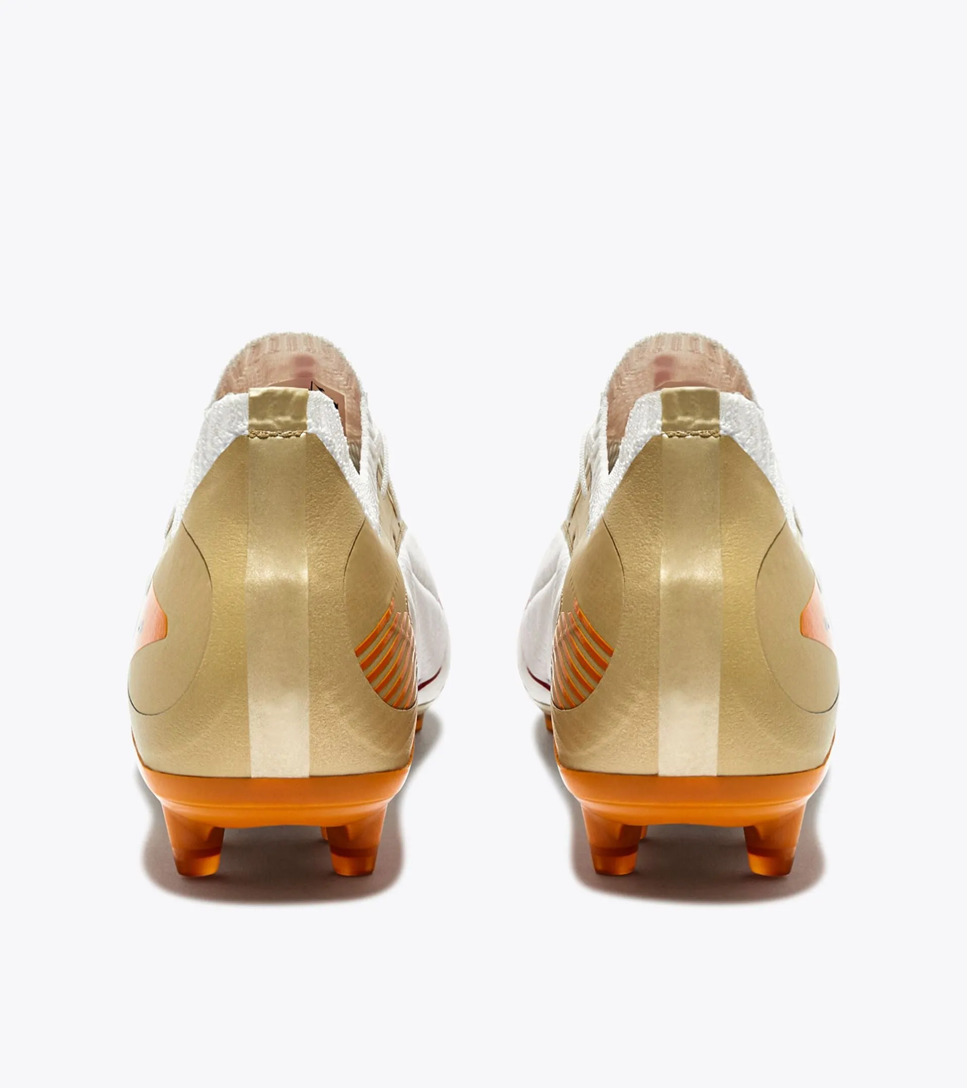 Diadora Maximus Elite SLX Soccer Cleats (white/chili pepper/russet orange)