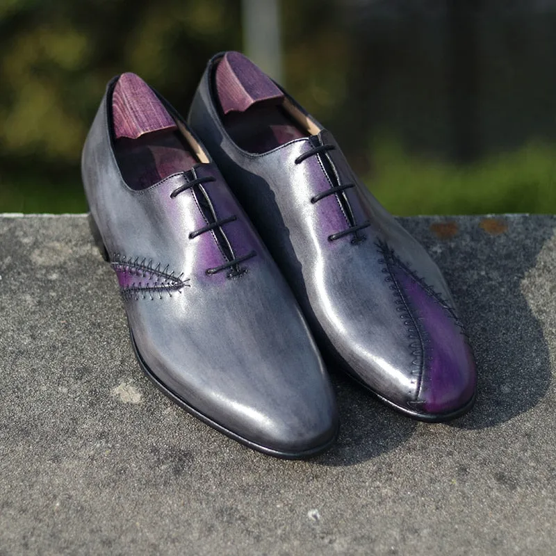 Elegant Handmade Men's Oxford Shoes