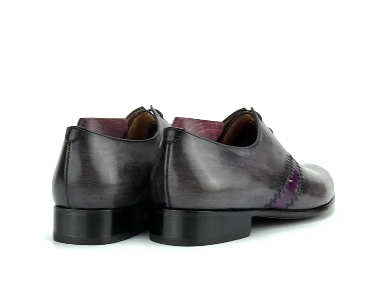 Elegant Handmade Men's Oxford Shoes