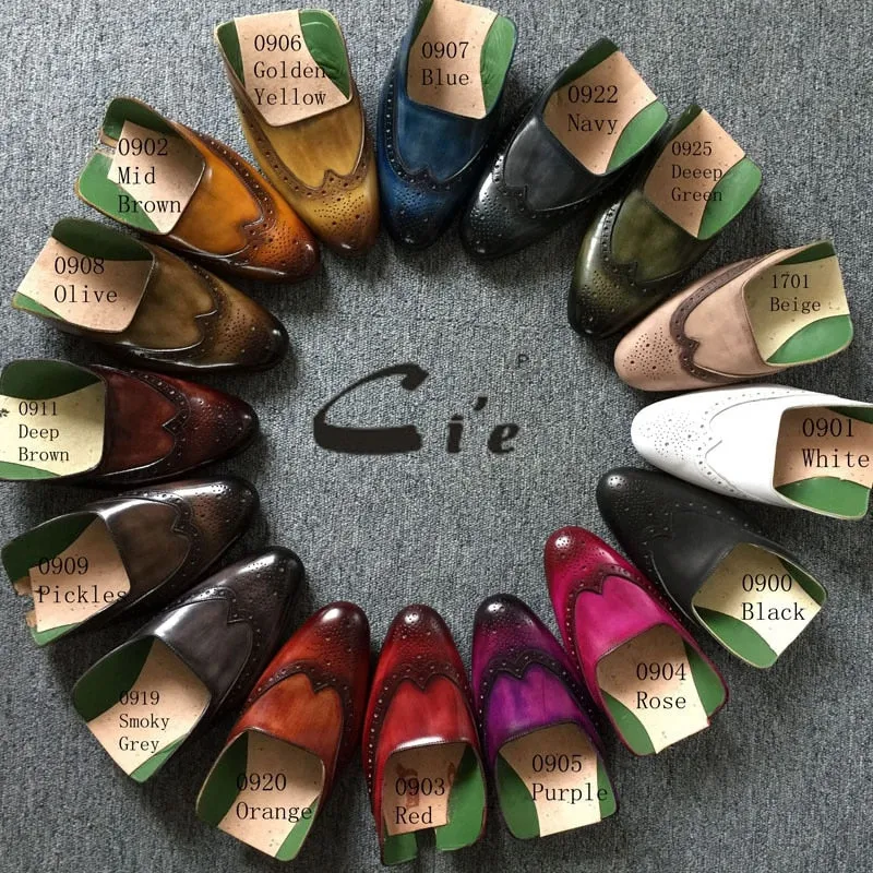 Elegant Handmade Men's Oxford Shoes