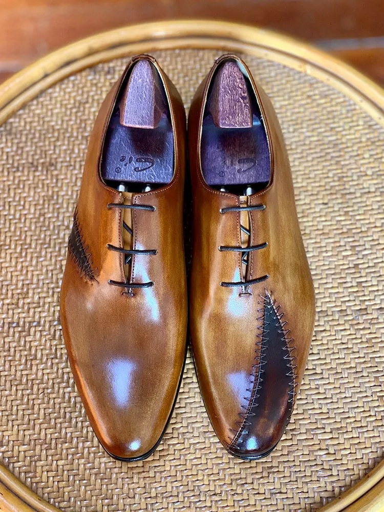 Elegant Handmade Men's Oxford Shoes