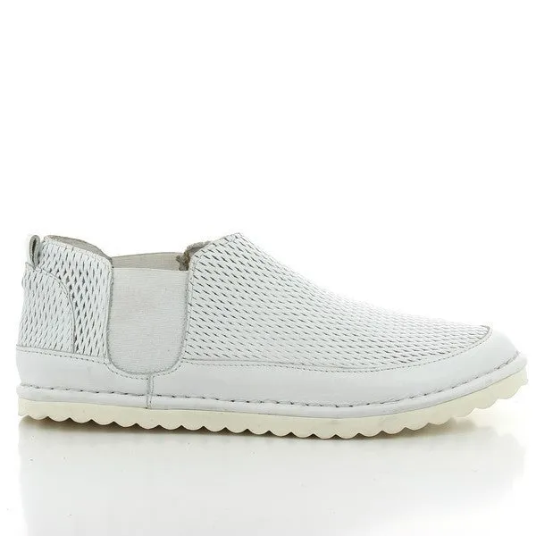 Felmini A152 White Slip-On Sneakers