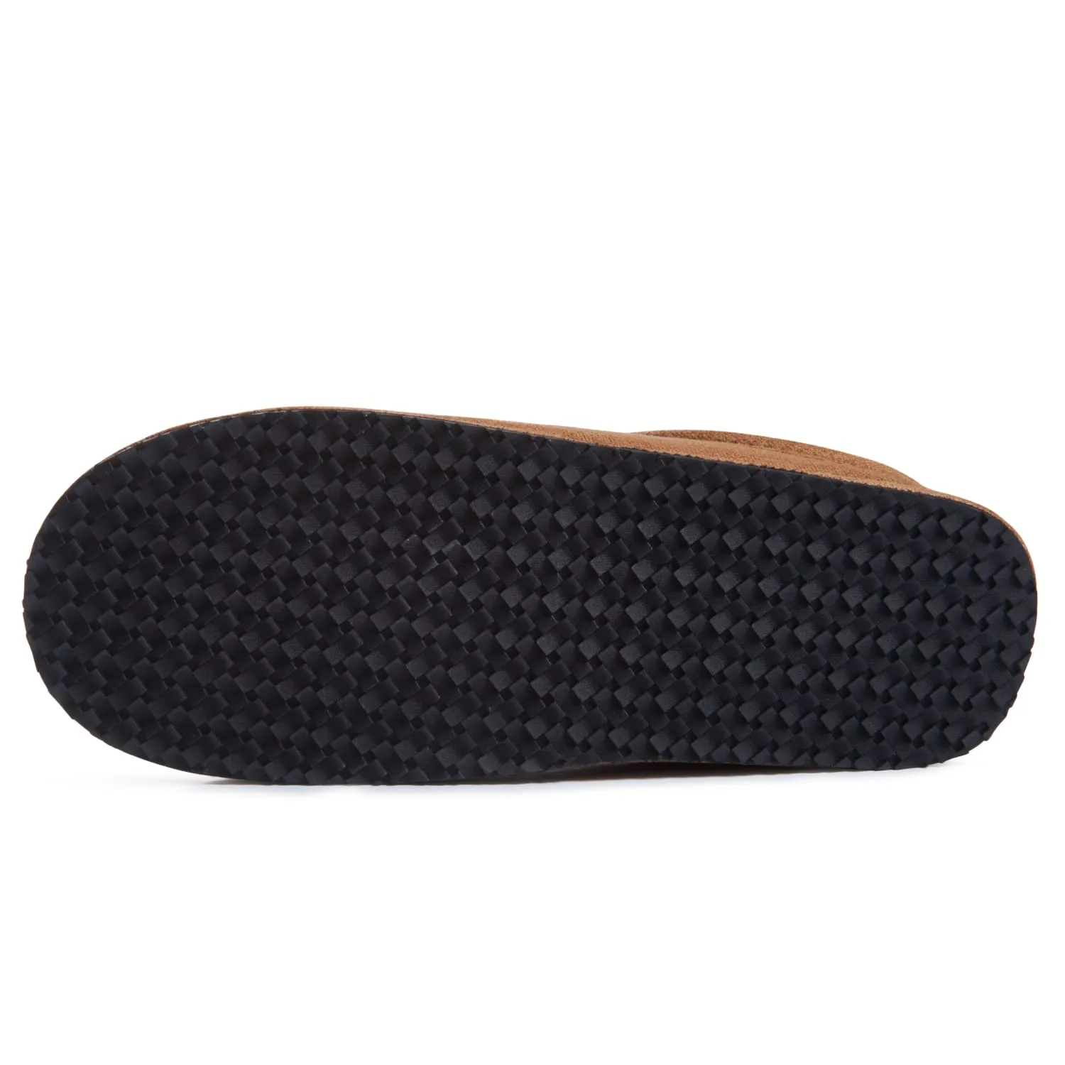 Lucky Brand Mens Microsuede Memory Foam Sherpa Clog Slippers, Warm Fuzzy Bedroom Slipper, Comfortable Indoor Outdoor House Shoes