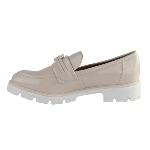 Marco Tozzi Ladies Loafers - 24704-29 - Pink/Nude Patent