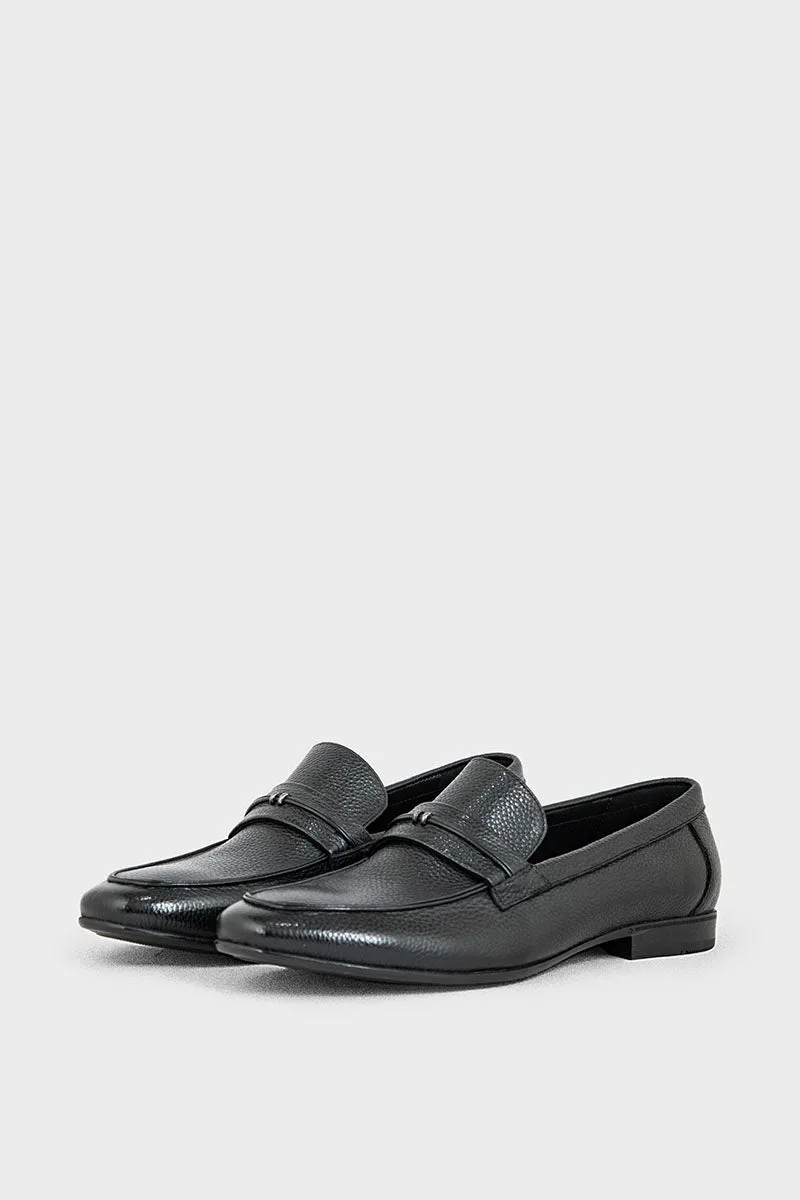 Men Formal Loafers MF7012-Black