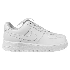 NAF 1 Low - Triple White | All-White Sneakers for Men & Women | Stylish Minimalist Shoes | Comfortable Casual Footwear | Available in Pakistan