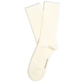 Originals Champagne Pique Socks (Off White)