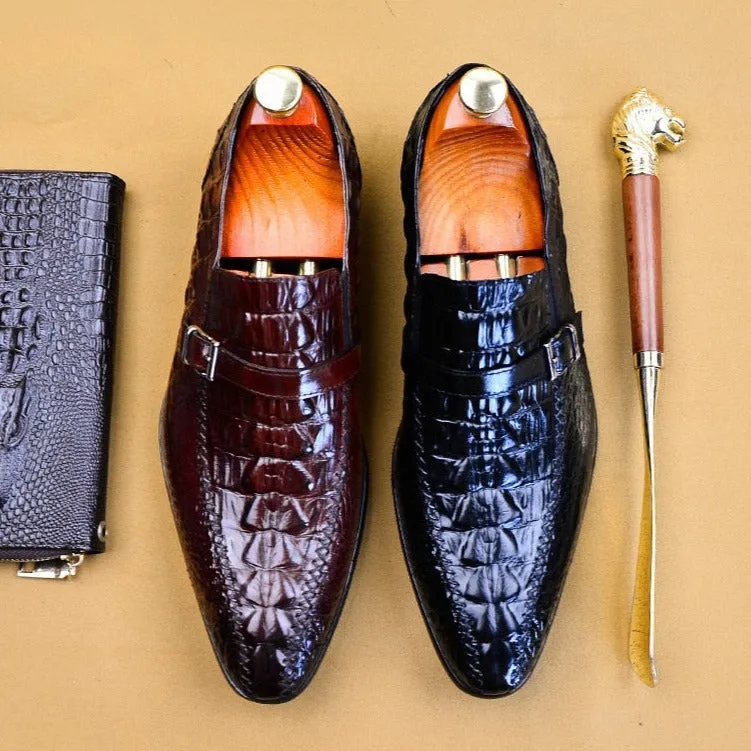Pantherique Elegant Buckle Monk