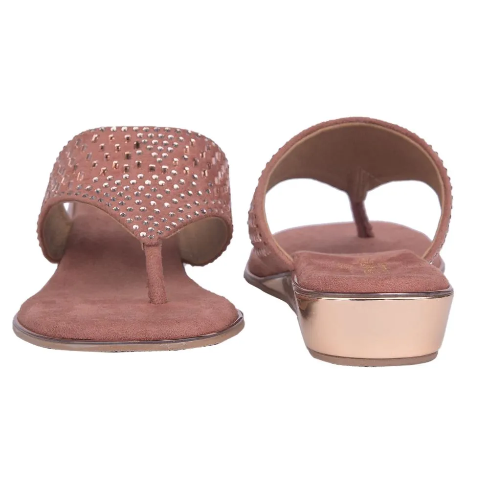 Senorita By Liberty Women STY-71 Peach Casual Slippers