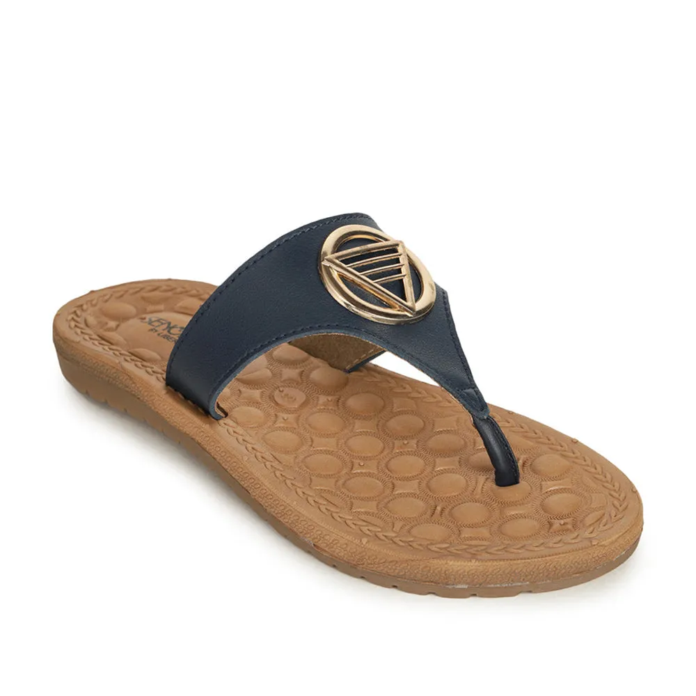 Senorita Casual Blue Slipper For Women CH-509 By Liberty