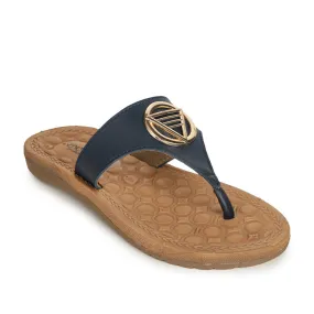 Senorita Casual Blue Slipper For Women CH-509 By Liberty