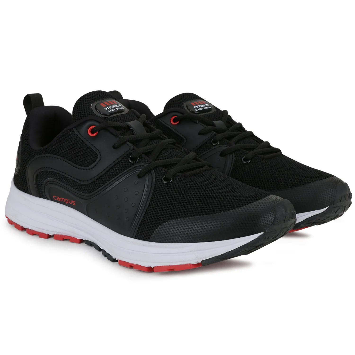 SKYMAX-2 Black Men's Running Shoes