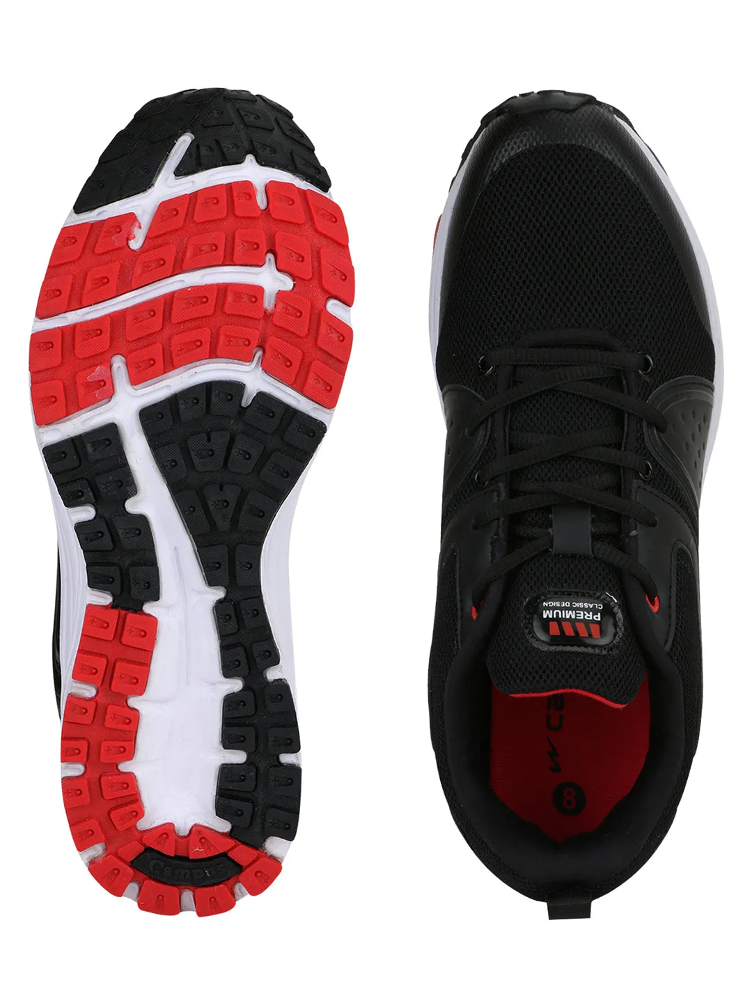 SKYMAX-2 Black Men's Running Shoes
