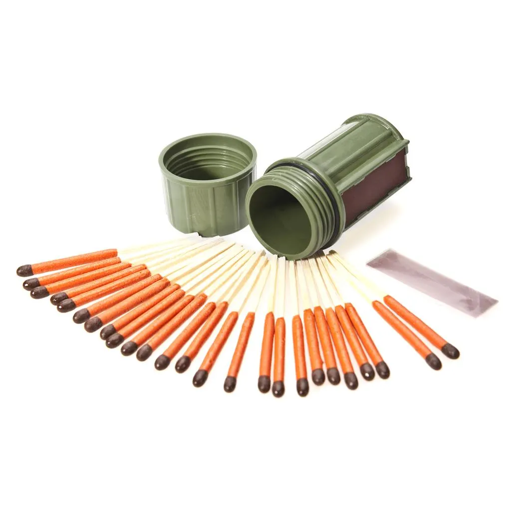STORMPROOF MATCH KIT - 25 MATCHES - GREEN