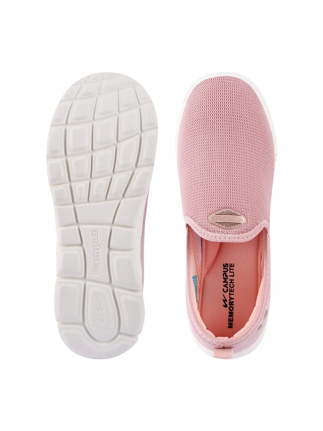 VIBRANT Pink Women's Slip-ons