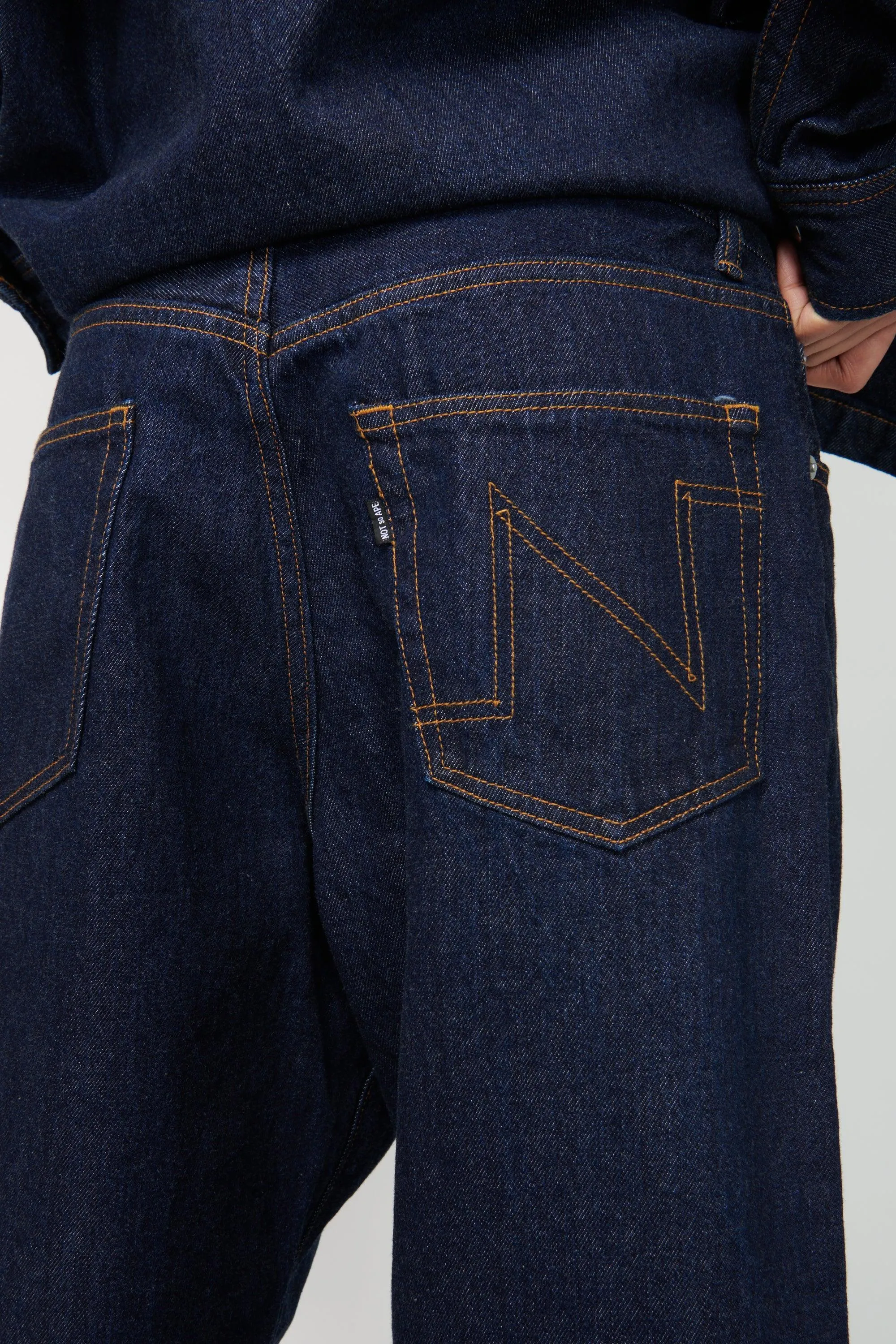 Wide Leg Denim Pants