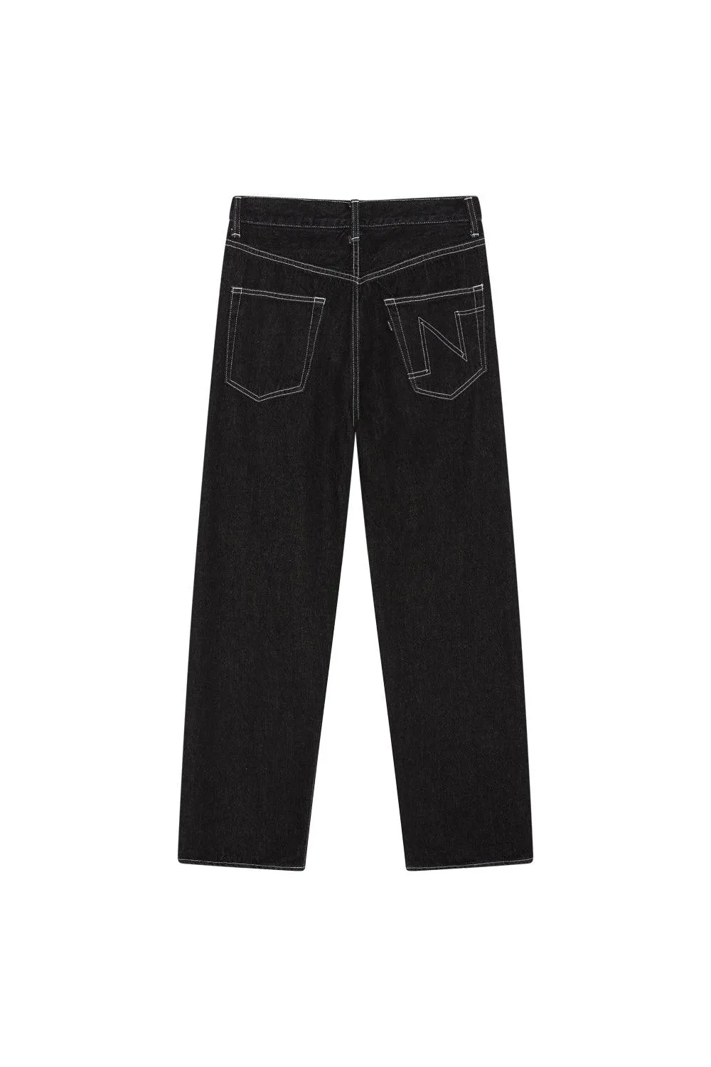 Wide Leg Denim Pants