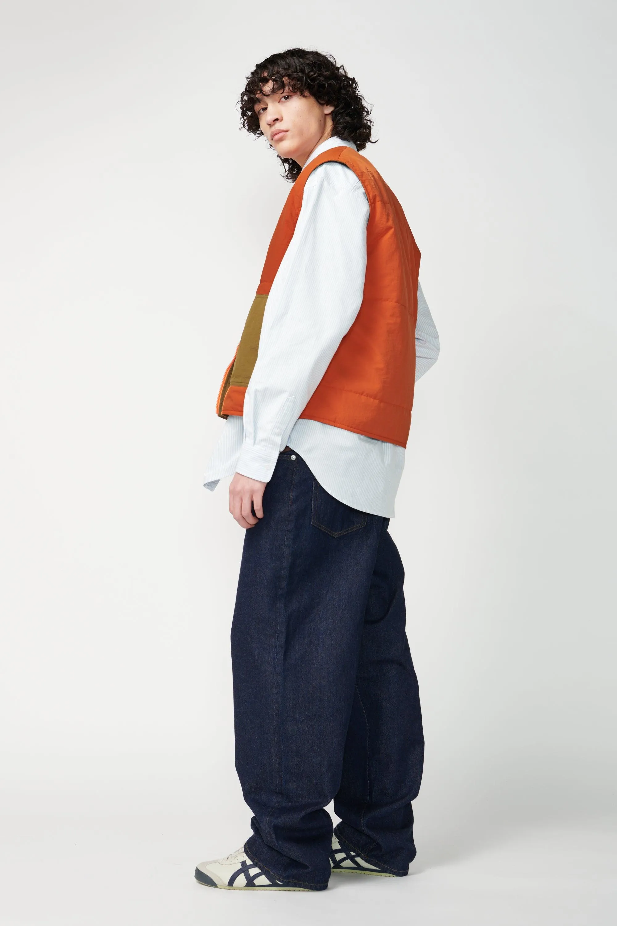 Wide Leg Denim Pants