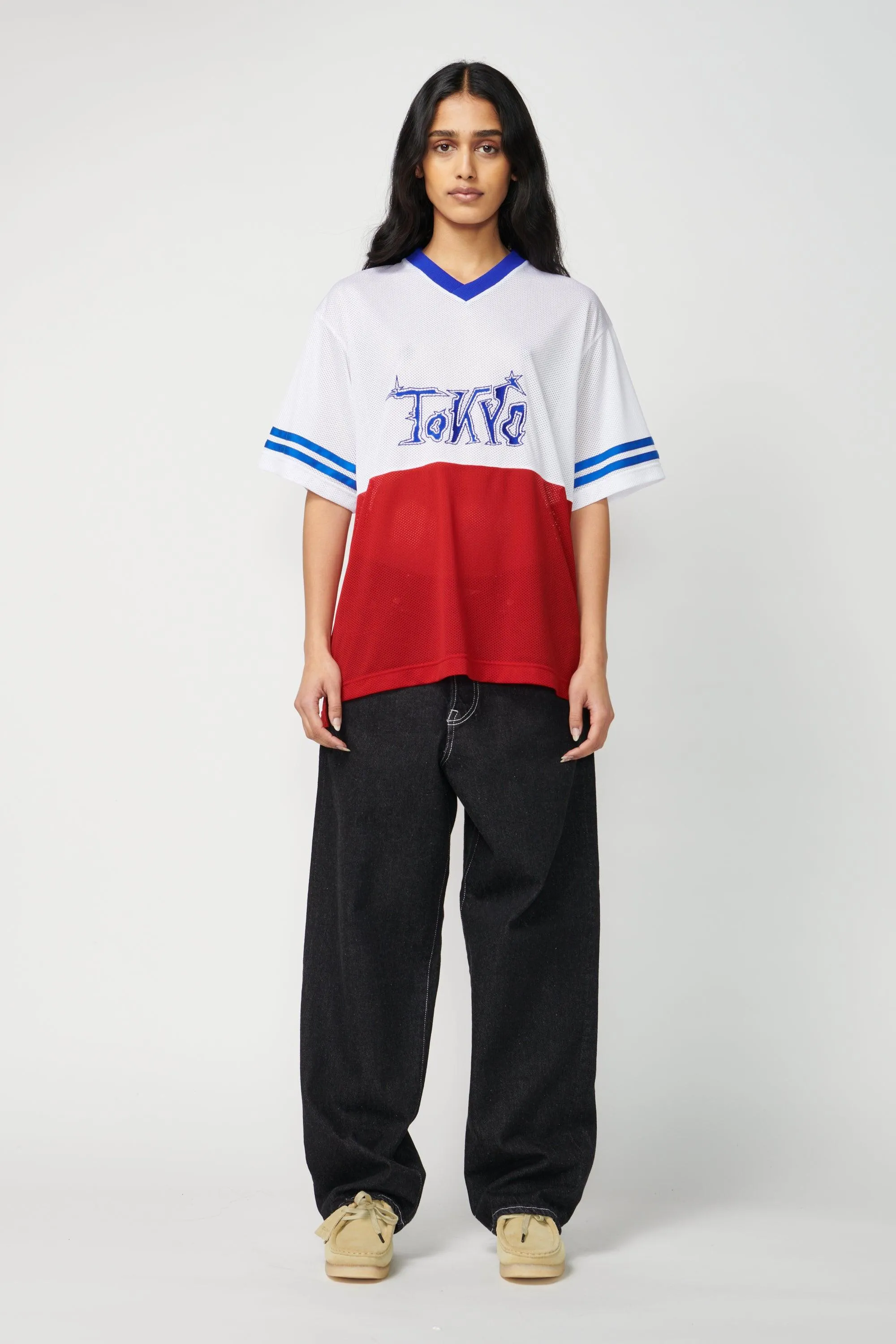 Wide Leg Denim Pants