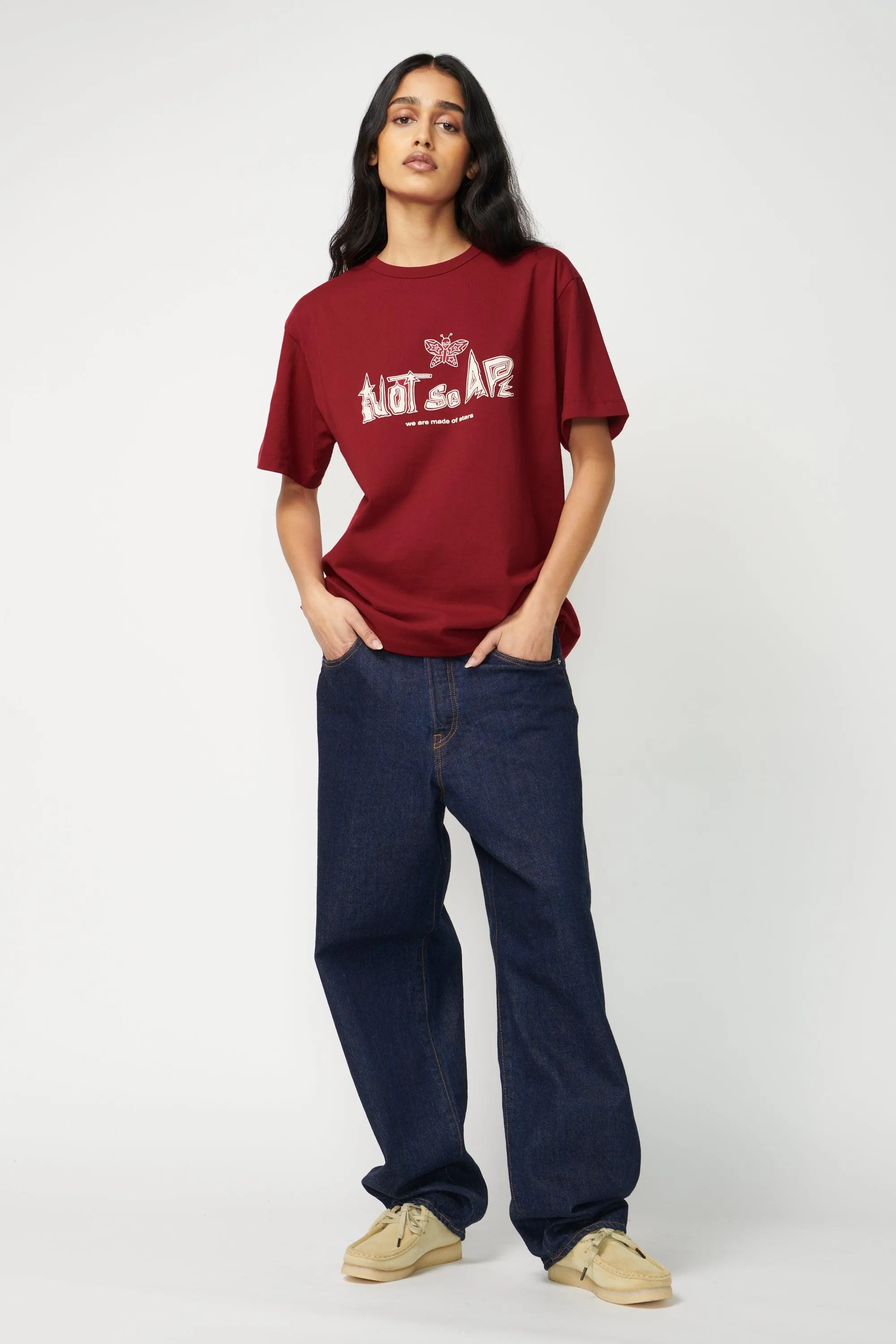 Wide Leg Denim Pants