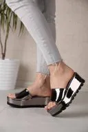 Women's Padded Slippers Platinum Mirror