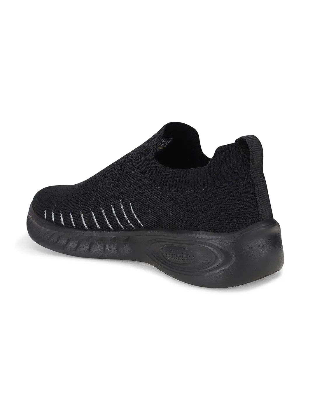 YESTER Black Men's Walking Shoes